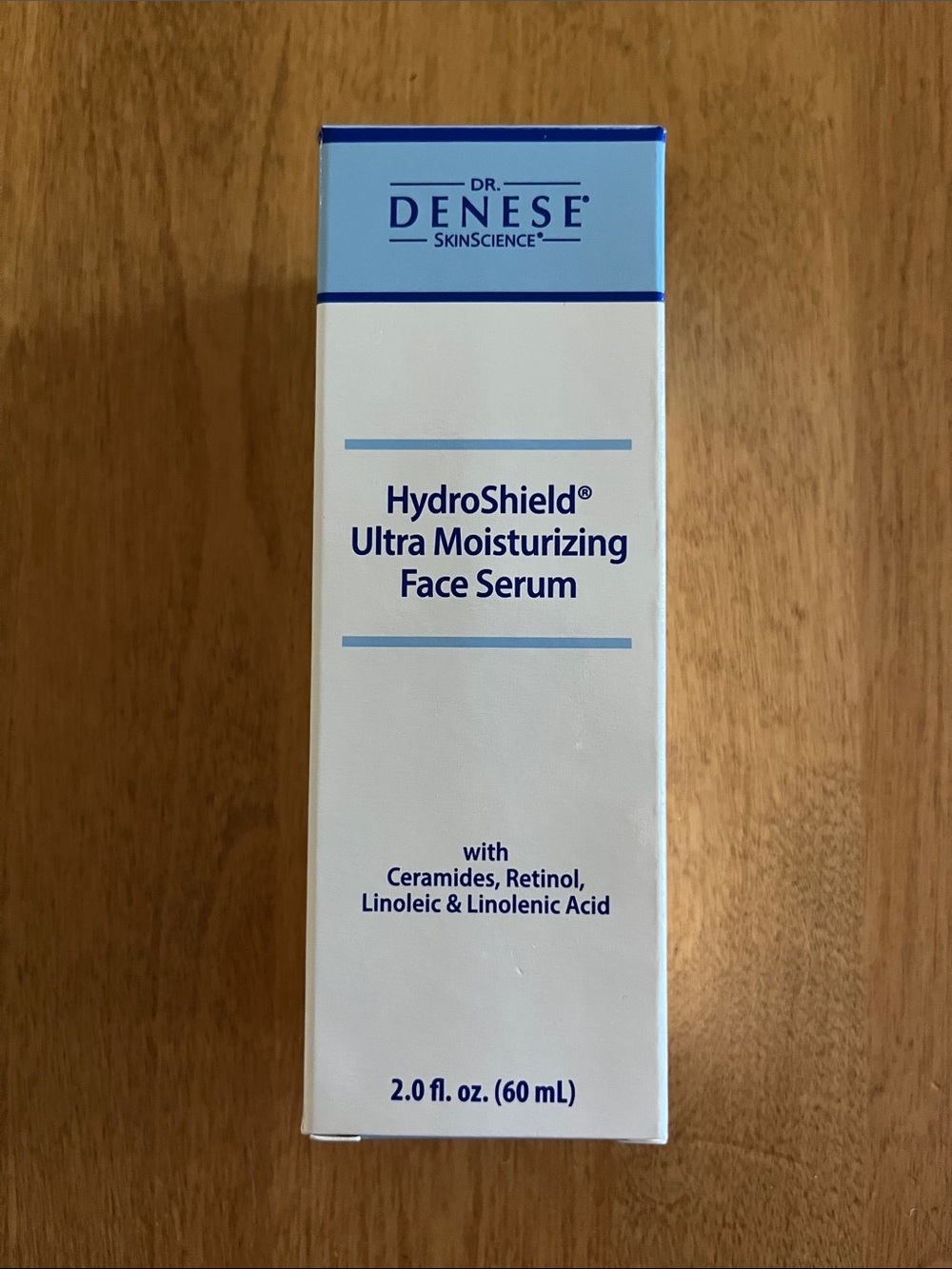 Dr. Denese HydroShield Ultra Moisturizing Face Serum — White & Blue